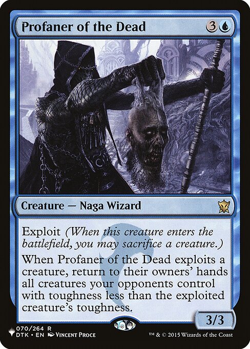 Profaner of the Dead - The List Reprints