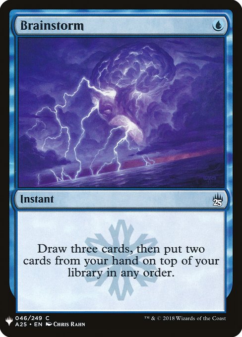 Brainstorm (A25) - The List Reprints