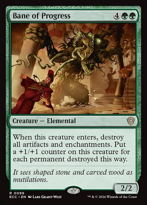 Bane of Progress - Commander: Lorwyn Eclipsed