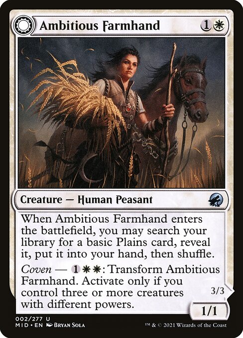 Ambitious Farmhand - Innistrad: Midnight Hunt