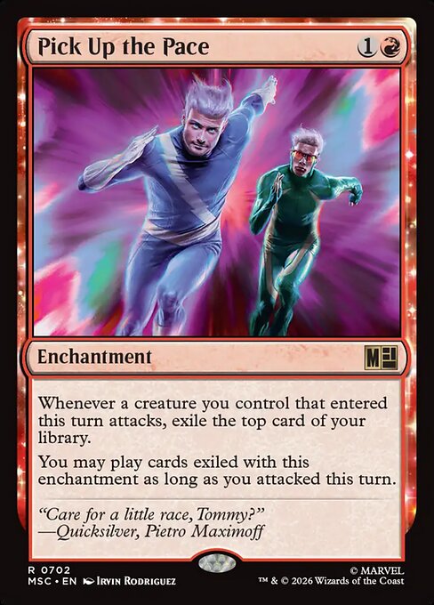 Pick Up the Pace (Foil) - Commander: Marvel Super Heroes