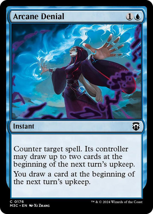 Arcane Denial (Ripple Foil) - Commander: Modern Horizons 3