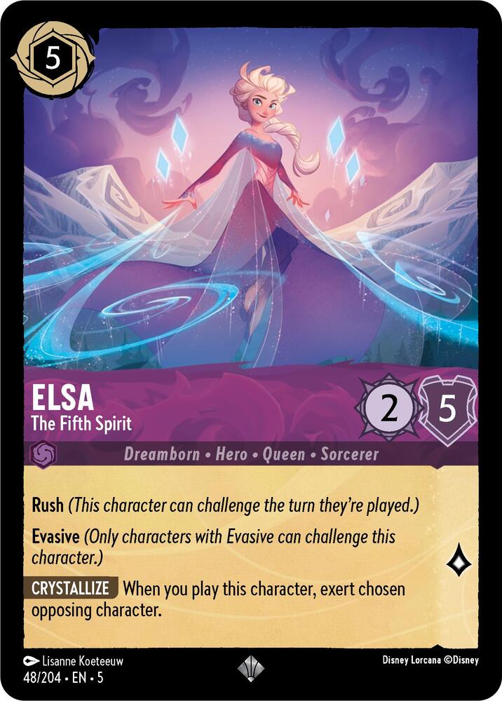 Elsa - The Fifth Spirit (Foil) - Shimmering Skies