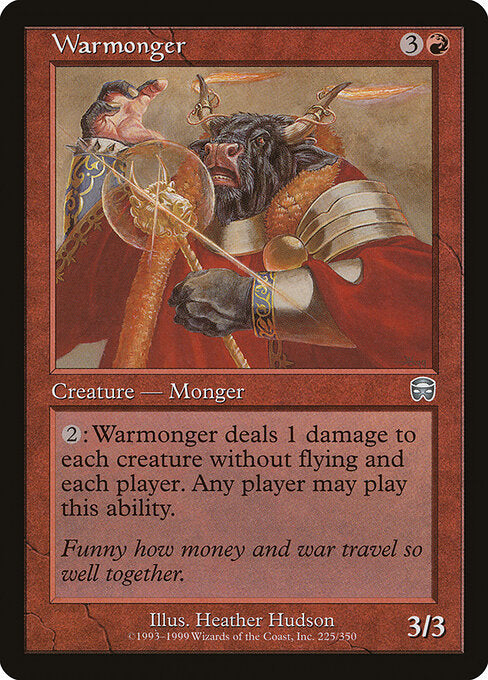 Warmonger (Foil) - Mercadian Masques