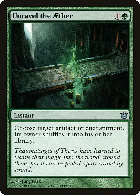 Unravel the Aether - Born of the Gods