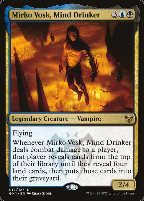 Mirko Vosk, Mind Drinker - Guilds of Ravnica: Guild Kits