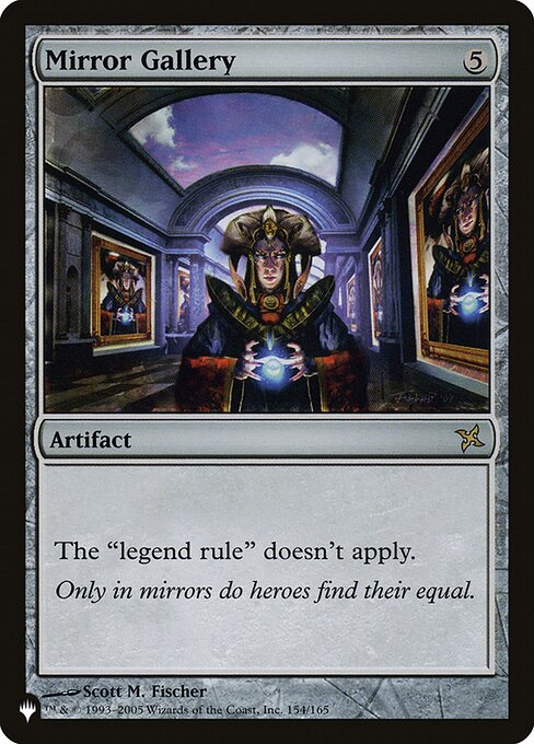 Mirror Gallery - The List Reprints