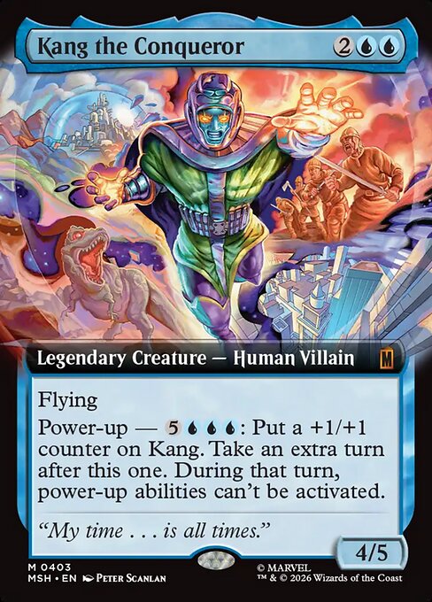 Kang the Conqueror (Extended Art) (Foil) - Marvel Super Heroes