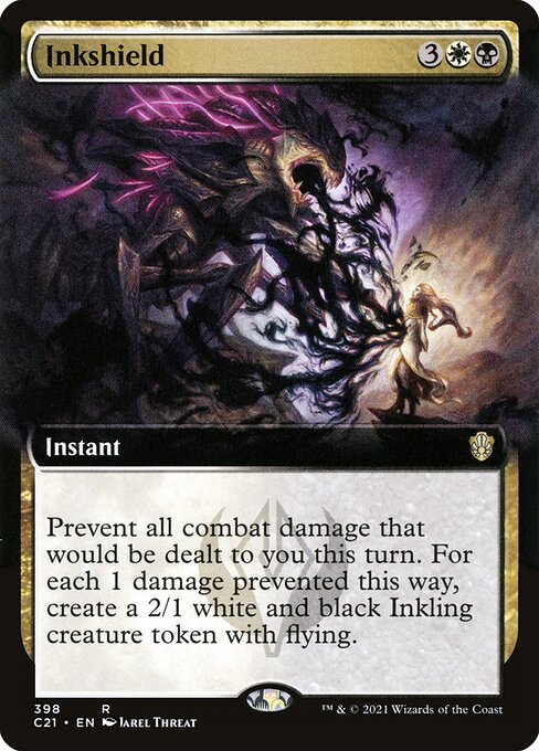 Inkshield (Extended Art) - Commander 2021