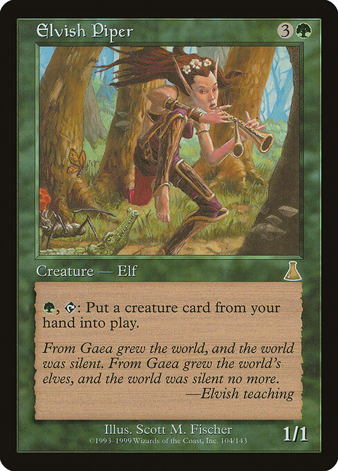 Elvish Piper - Urza's Destiny