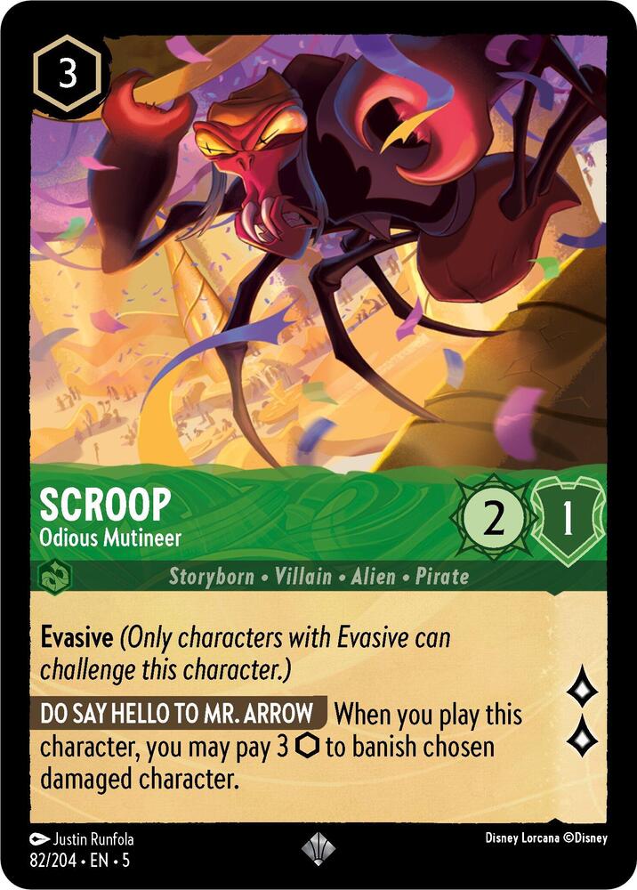 Scroop - Odious Mutineer (Foil) - Shimmering Skies