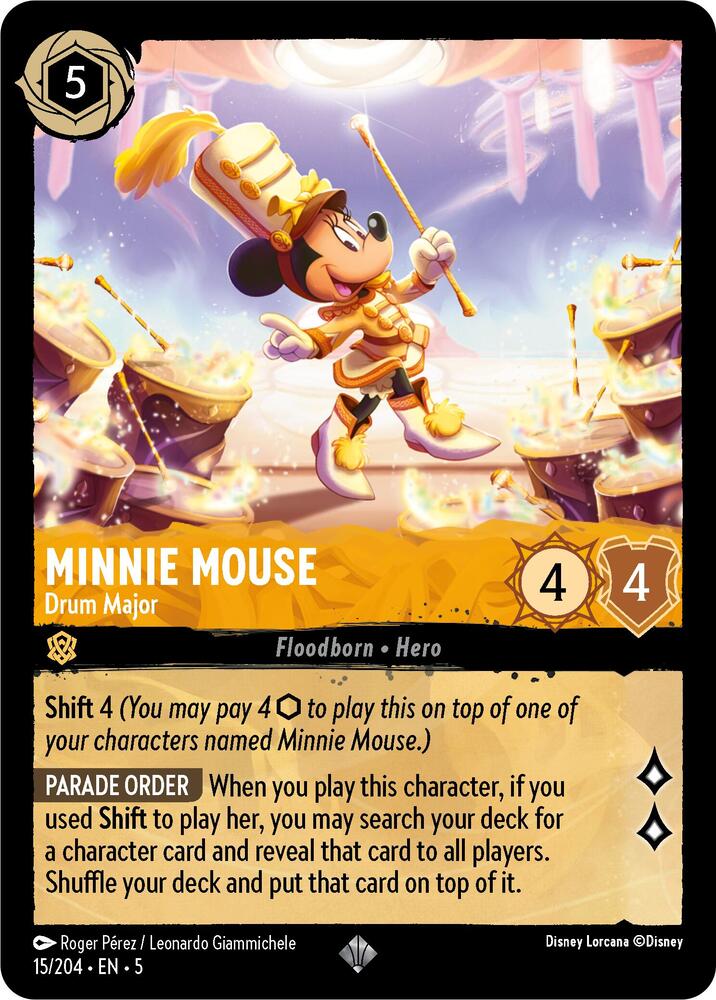 Minnie Mouse - Drum Major - Shimmering Skies