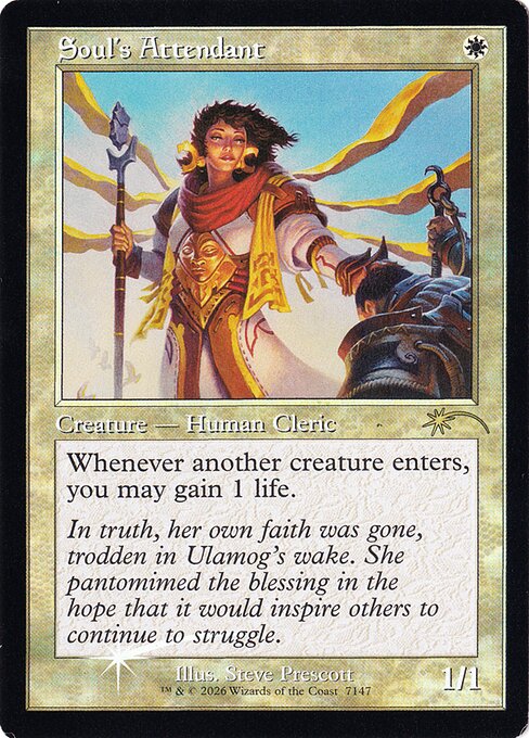 Soul's Attendant (Retro Frame) (Foil) - Secret Lair Drop Series