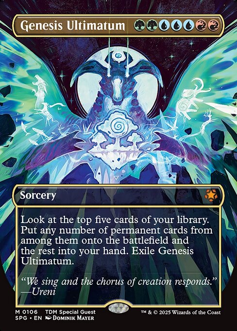 Genesis Ultimatum (Borderless) (Foil) - Special Guests