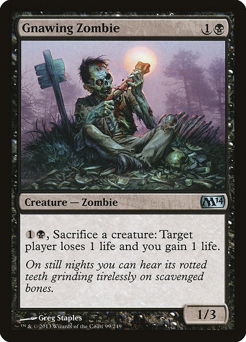 Gnawing Zombie - Magic 2014 (M14)