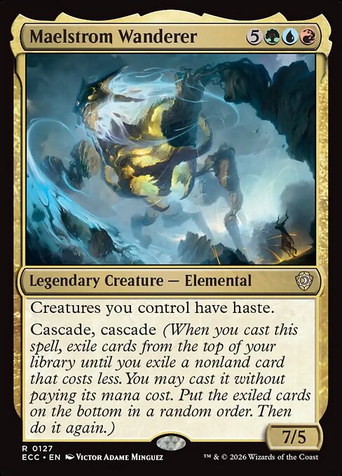 Maelstrom Wanderer - Commander: Lorwyn Eclipsed