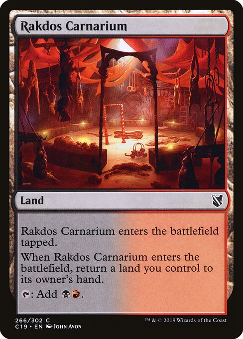 Rakdos Carnarium - Commander 2019