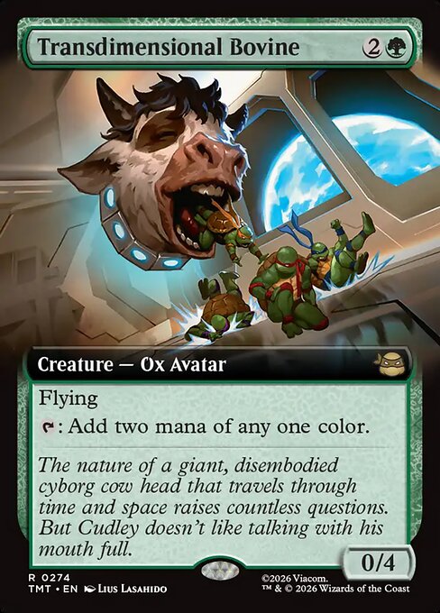 Transdimensional Bovine (Extended Art) - Teenage Mutant Ninja Turtles