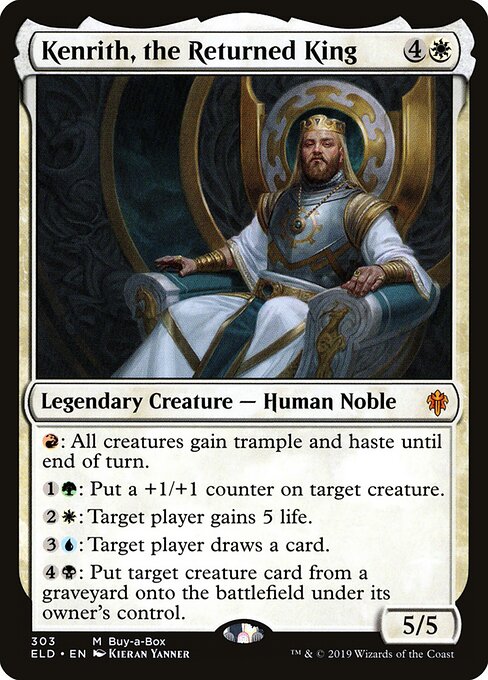 Kenrith, the Returned King - Buy-A-Box Promos