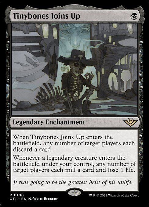 Tinybones Joins Up (Foil) - Outlaws of Thunder Junction