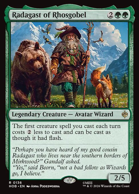 Radagast of Rhosgobel (Foil) - The Hobbit