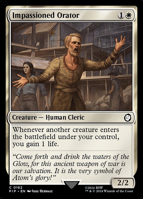 Impassioned Orator - Universes Beyond: Fallout