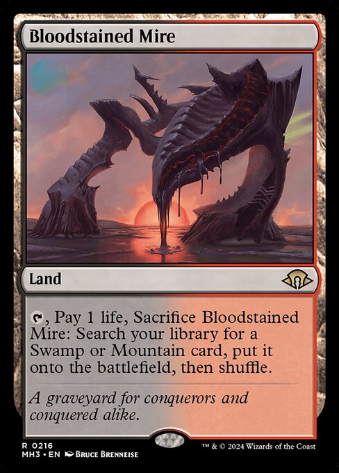 Bloodstained Mire (Foil) - Modern Horizons 3
