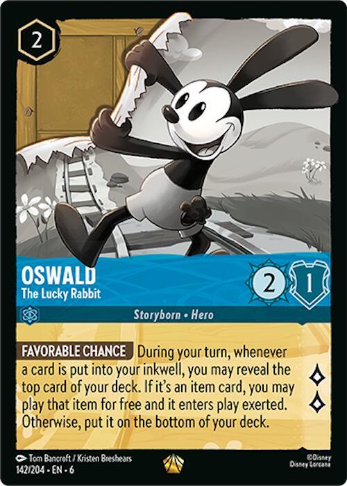 Oswald - The Lucky Rabbit - Azurite Sea