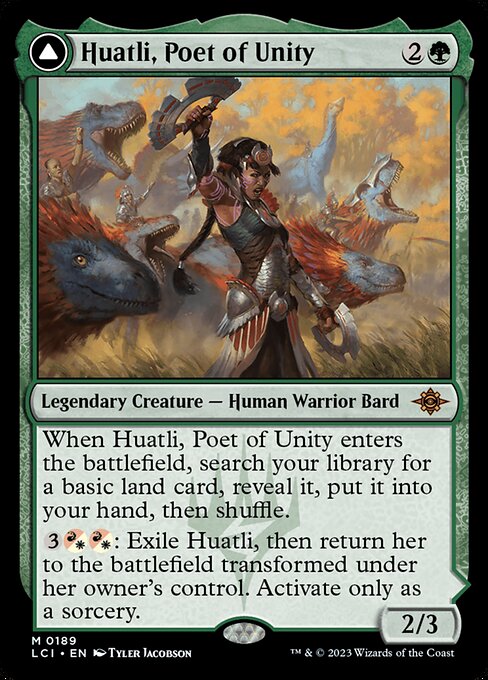 Huatli, Poet of Unity (Foil) - The Lost Caverns of Ixalan