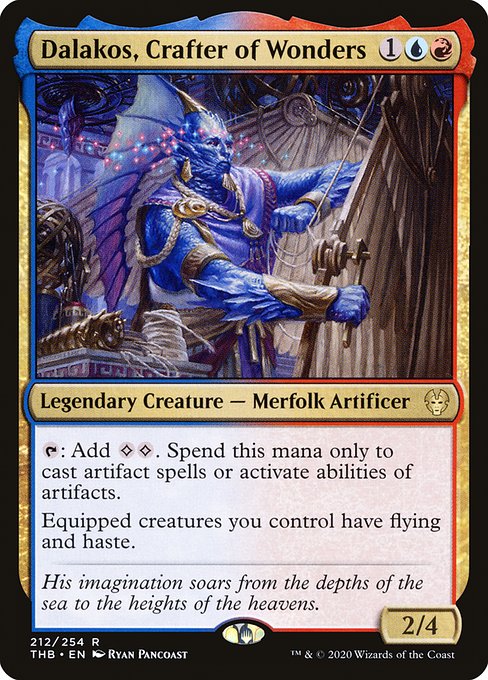 Dalakos, Crafter of Wonders (Foil) - Theros Beyond Death