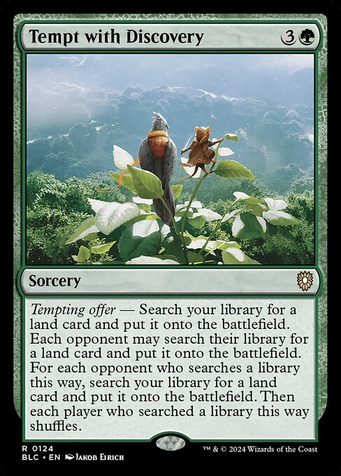 Tempt with Discovery - Commander: Bloomburrow