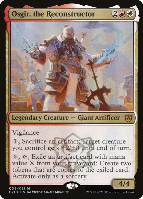Osgir, the Reconstructor - Commander 2021