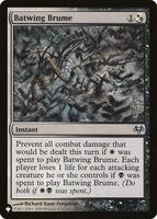 Batwing Brume - The List Reprints