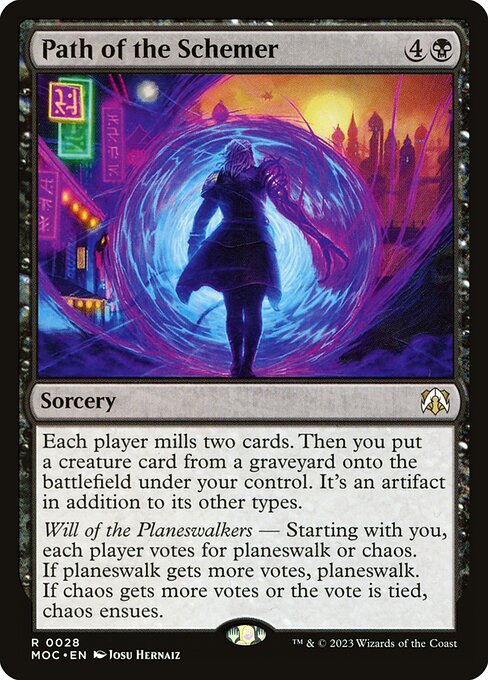 Path of the Schemer - Commander: March of the Machine