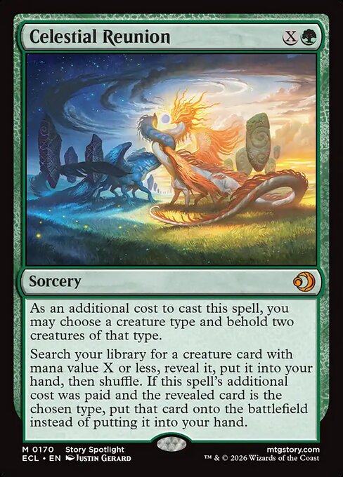 Celestial Reunion (Foil) - Lorwyn Eclipsed