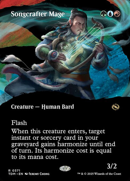 Songcrafter Mage (Borderless) - Tarkir: Dragonstorm