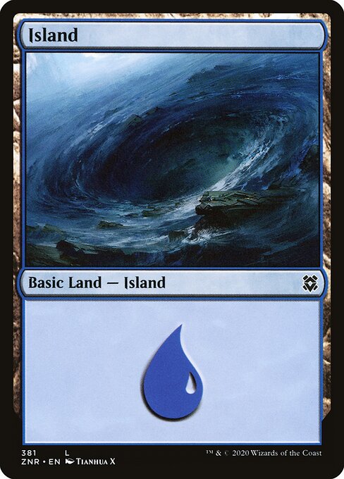 Island (Foil) - Zendikar Rising