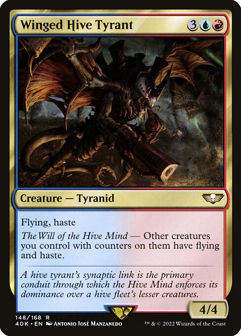 Winged Hive Tyrant - Universes Beyond: Warhammer 40,000