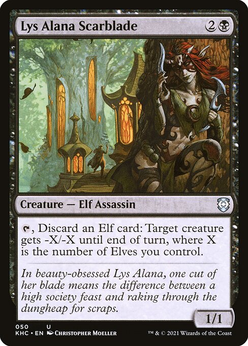 Lys Alana Scarblade - Commander: Kaldheim