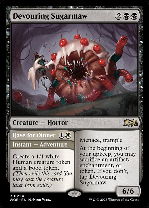 Devouring Sugarmaw - Wilds of Eldraine