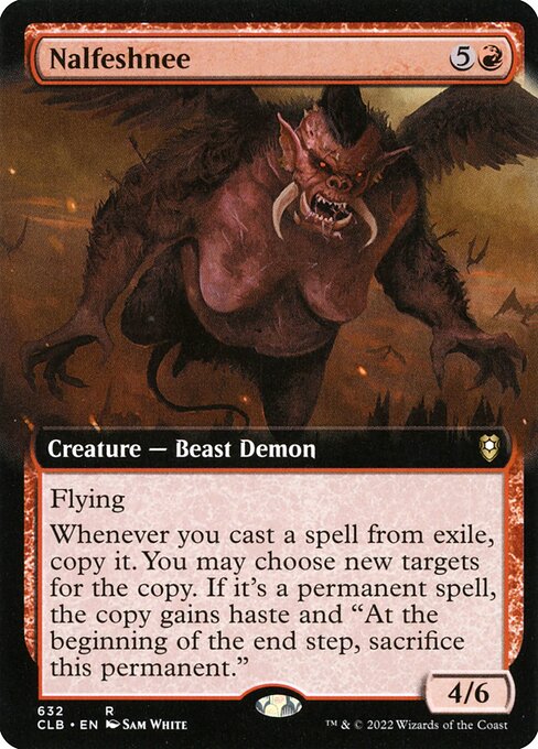 Nalfeshnee (Extended Art) - Commander Legends: Battle for Baldur's Gate