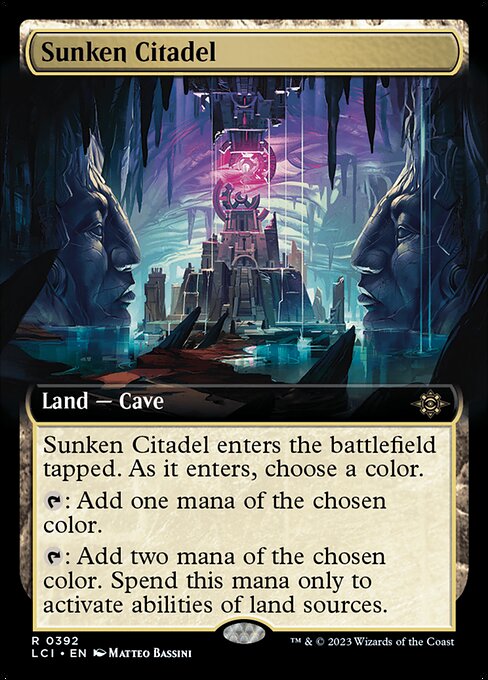 Sunken Citadel (Extended Art) - The Lost Caverns of Ixalan