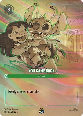 You Came Back (Enchanted) (Foil) - Azurite Sea