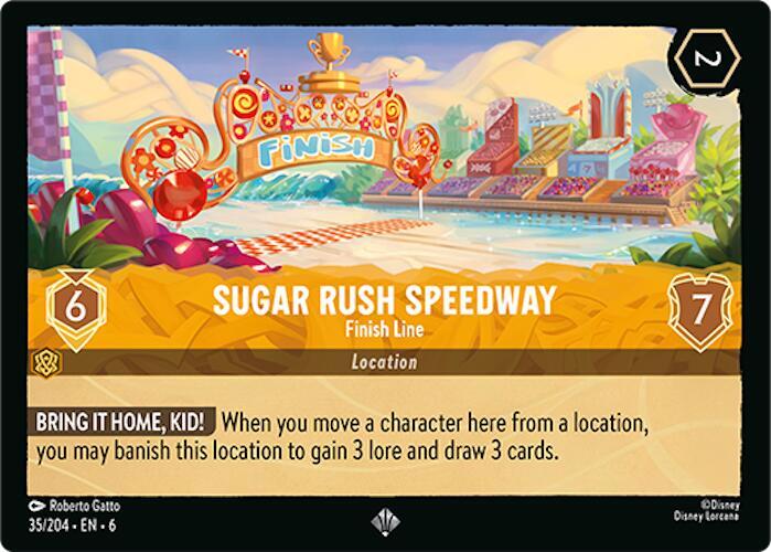 Sugar Rush Speedway - Finish Line - Azurite Sea