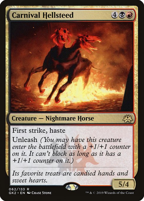 Carnival Hellsteed - Ravnica Allegiance: Guild Kits