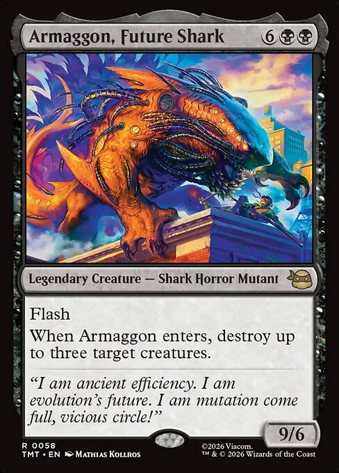 Armaggon, Future Shark - Teenage Mutant Ninja Turtles