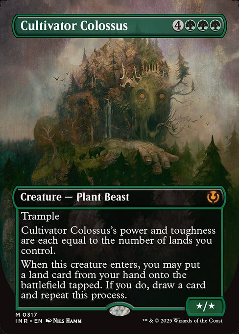 Cultivator Colossus (Borderless) (Foil) - Innistrad Remastered
