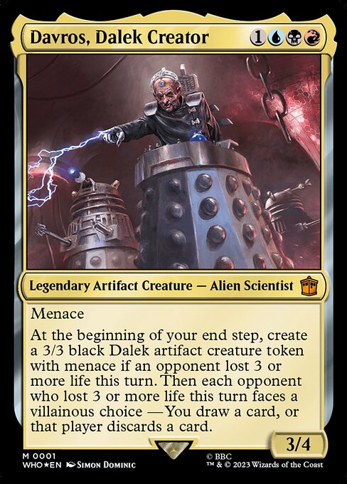 Davros, Dalek Creator - Universes Beyond: Doctor Who