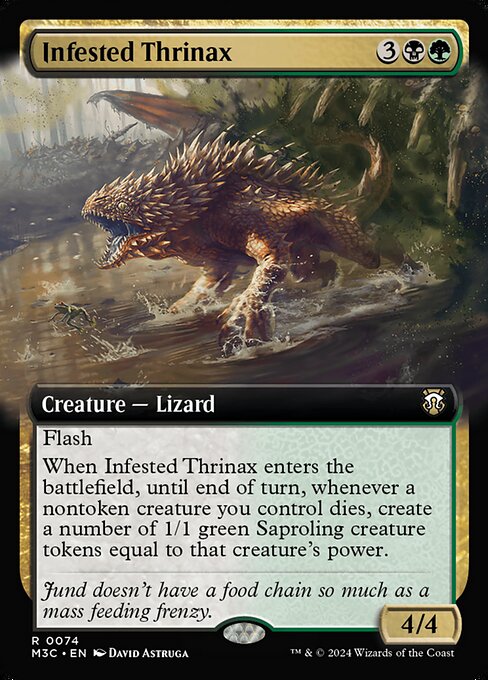 Infested Thrinax - Commander: Modern Horizons 3