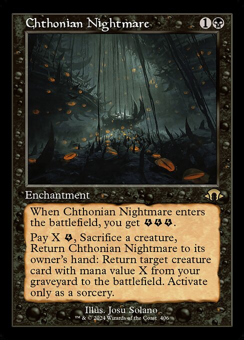 Chthonian Nightmare (Retro Frame) - Modern Horizons 3